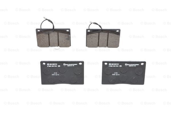 BOSCH Bremsbelagsatz, Scheibenbremse