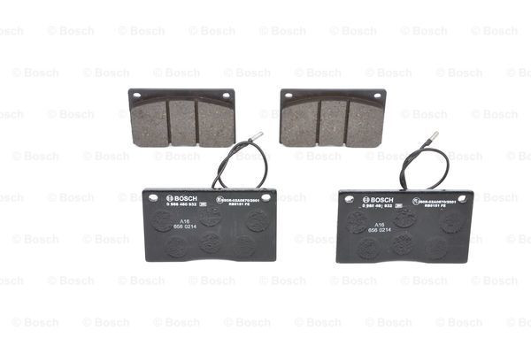 BOSCH Bremsbelagsatz, Scheibenbremse