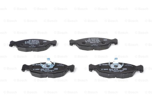 BOSCH Bremsbelagsatz, Scheibenbremse