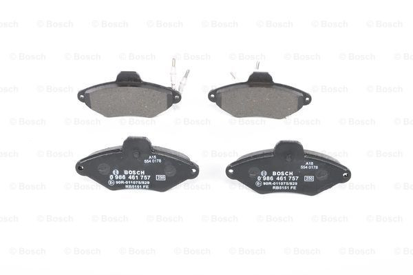 BOSCH Bremsbelagsatz, Scheibenbremse