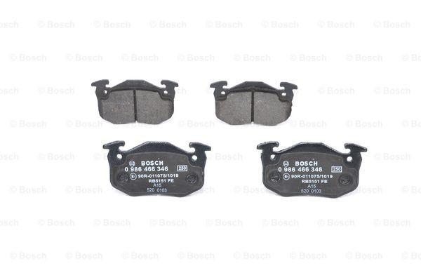 BOSCH Bremsbelagsatz, Scheibenbremse