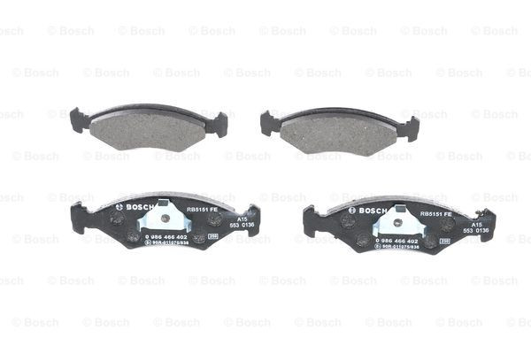 BOSCH Bremsbelagsatz, Scheibenbremse
