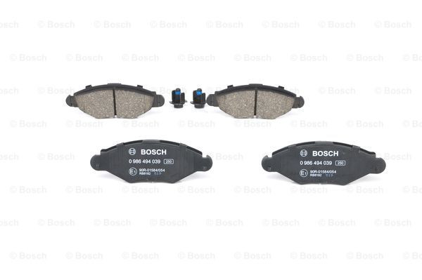 BOSCH Bremsbelagsatz, Scheibenbremse