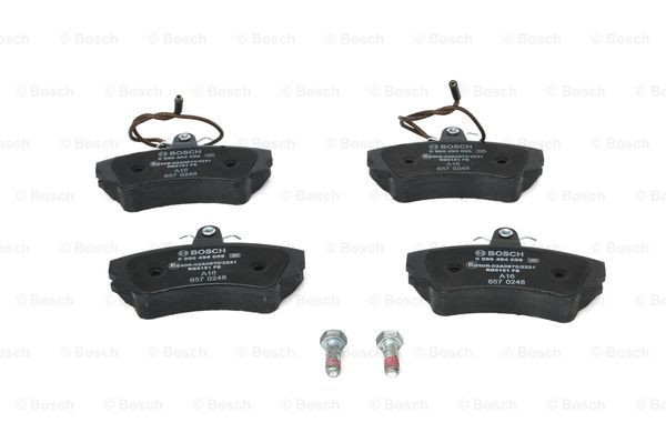 BOSCH Bremsbelagsatz, Scheibenbremse