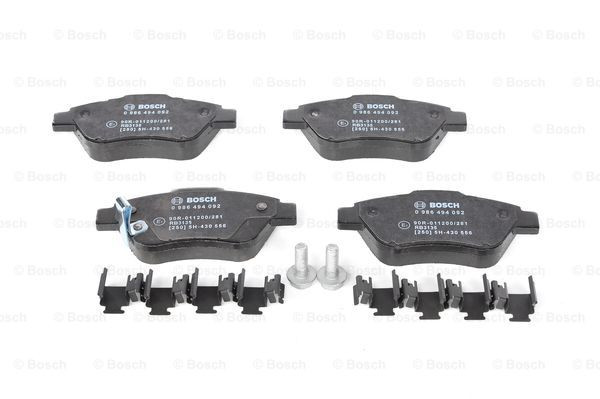 BOSCH Bremsbelagsatz, Scheibenbremse