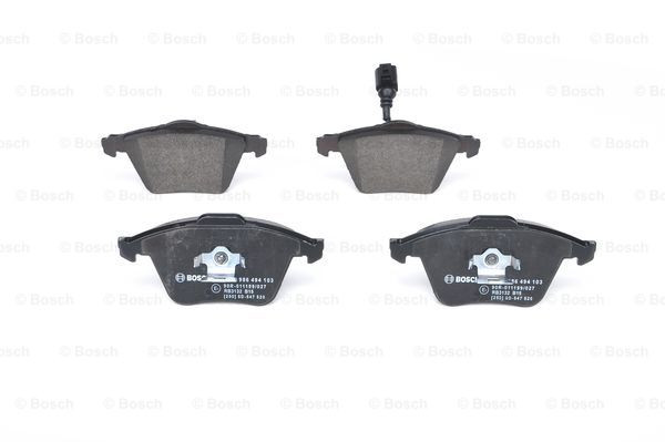 BOSCH Bremsbelagsatz, Scheibenbremse