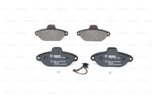 BOSCH Bremsbelagsatz, Scheibenbremse