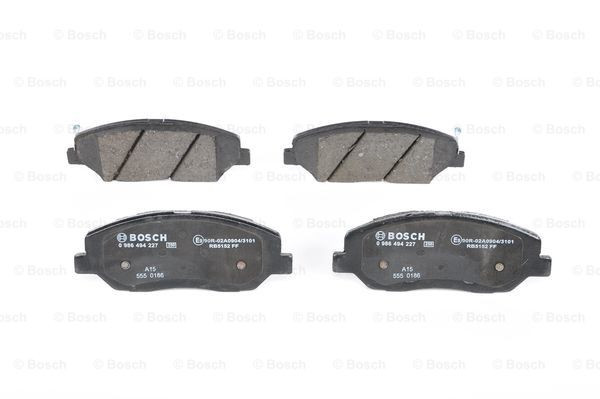 BOSCH Bremsbelagsatz, Scheibenbremse