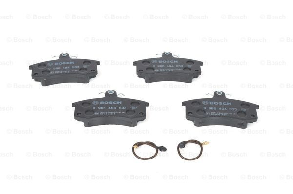 BOSCH Bremsbelagsatz, Scheibenbremse