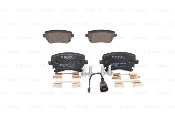 BOSCH Bremsbelagsatz, Scheibenbremse