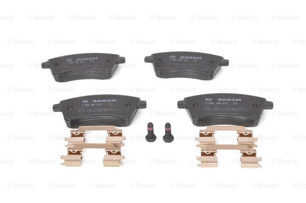 BOSCH Bremsbelagsatz, Scheibenbremse