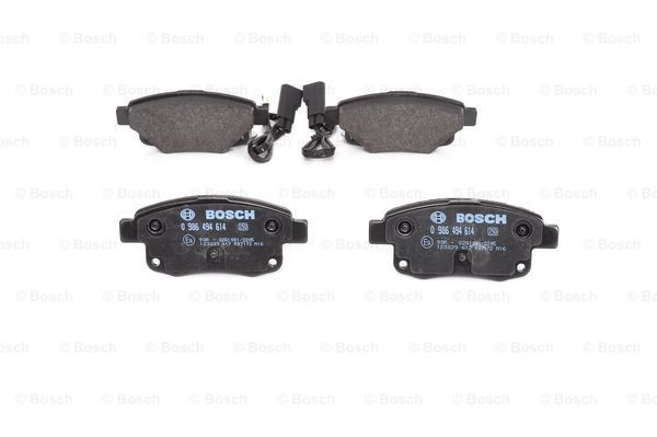 BOSCH Bremsbelagsatz, Scheibenbremse