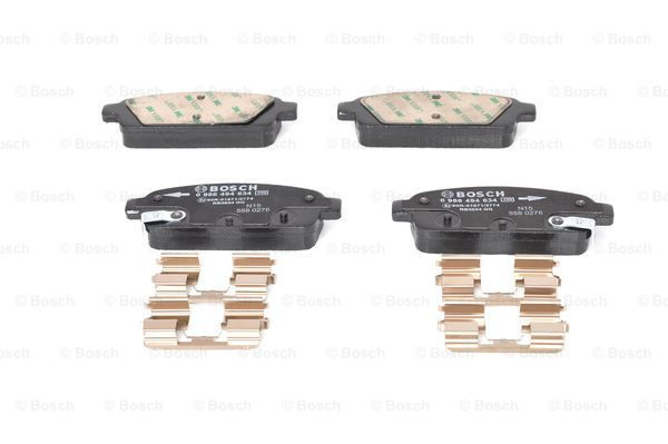 BOSCH Bremsbelagsatz, Scheibenbremse