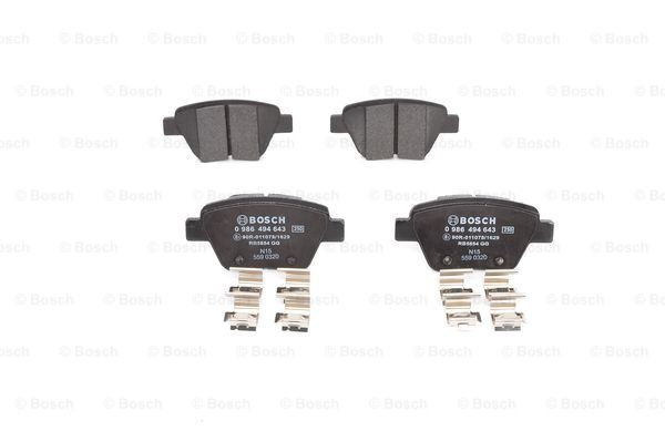 BOSCH Bremsbelagsatz, Scheibenbremse BOSCH Bremsbelagsatz, Scheibenbremse