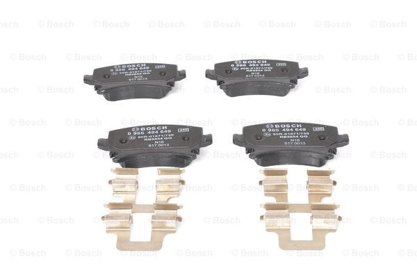 BOSCH Bremsbelagsatz, Scheibenbremse