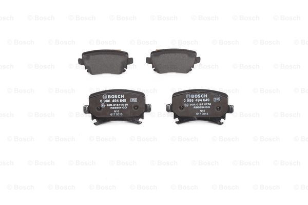 BOSCH Bremsbelagsatz, Scheibenbremse