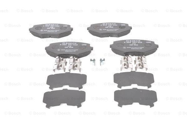 BOSCH Bremsbelagsatz, Scheibenbremse BOSCH Bremsbelagsatz, Scheibenbremse