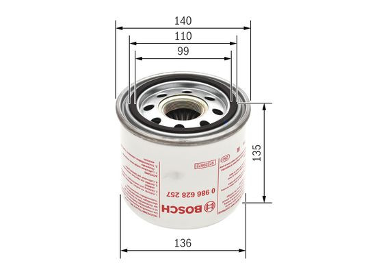BOSCH Lufttrocknerpatrone, Druckluftanlage