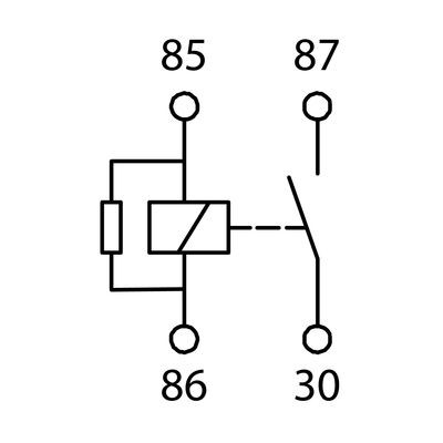 BOSCH Relais, Arbeitsstrom