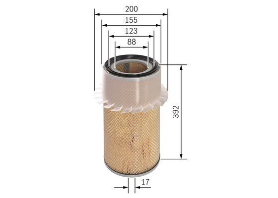 BOSCH Luftfilter