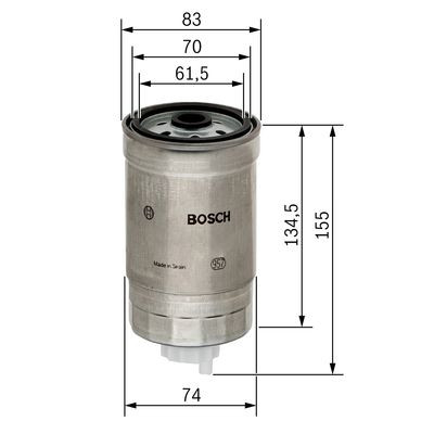 BOSCH Kraftstofffilter