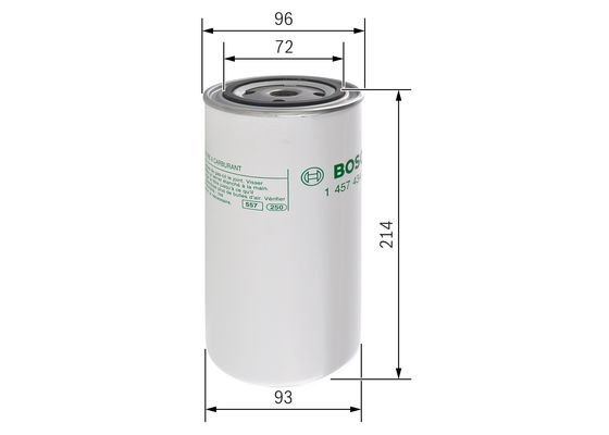 BOSCH Kraftstofffilter