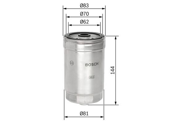BOSCH Kraftstofffilter