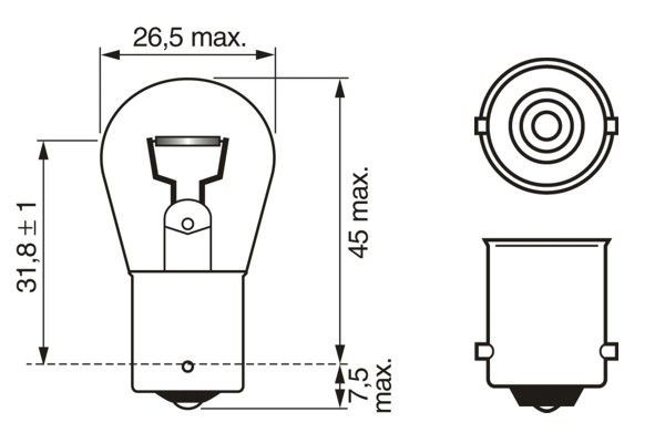 BOSCH Glühlampe, Blinkleuchte