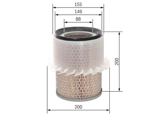 BOSCH Luftfilter