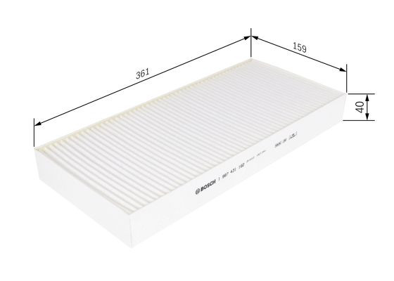 BOSCH Filter, Innenraumluft