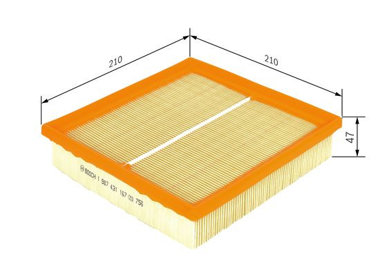 BOSCH Filter, Innenraumluft