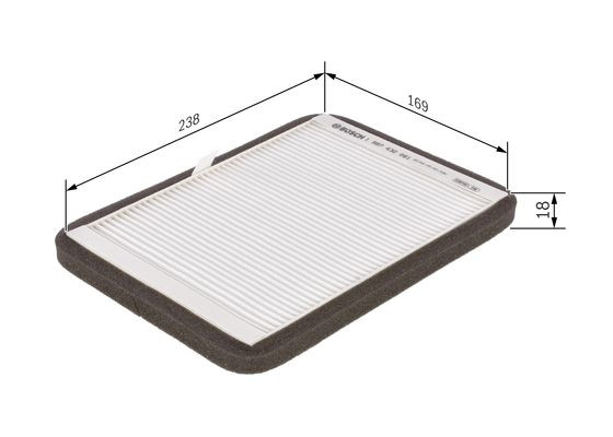BOSCH Filter, Innenraumluft
