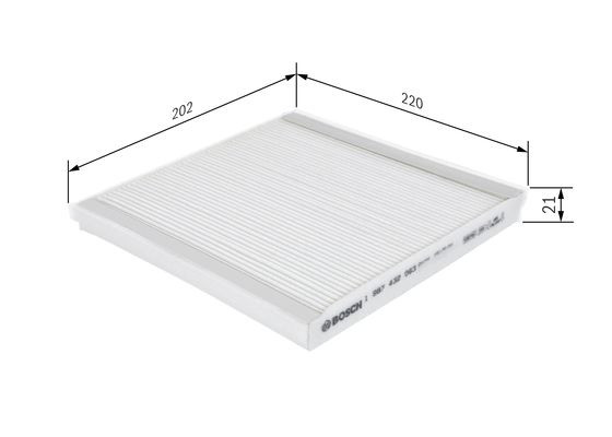 BOSCH Filter, Innenraumluft