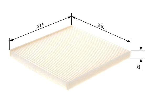 BOSCH Filter, Innenraumluft