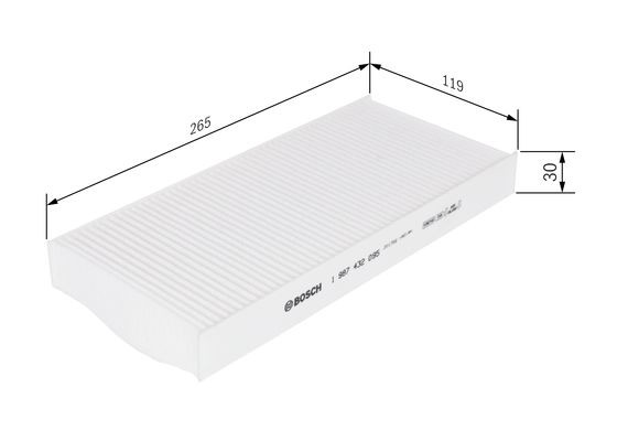 BOSCH Filter, Innenraumluft