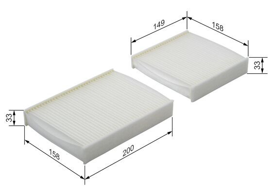 BOSCH Filter, Innenraumluft