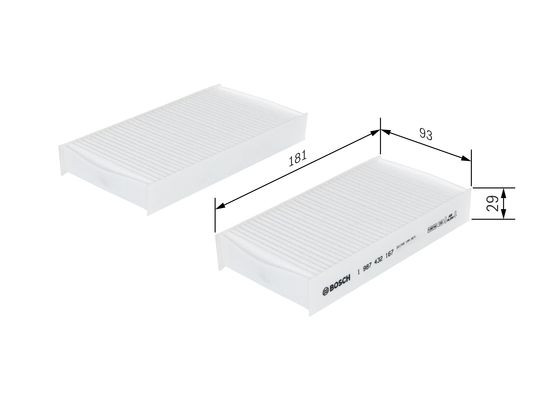 BOSCH Filter, Innenraumluft