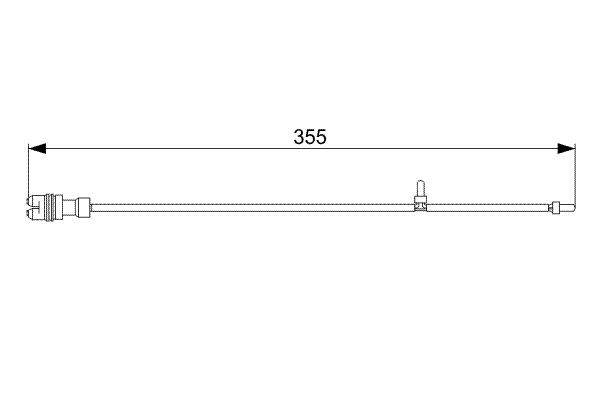 BOSCH Warnkontakt, Bremsbelagverschleiß