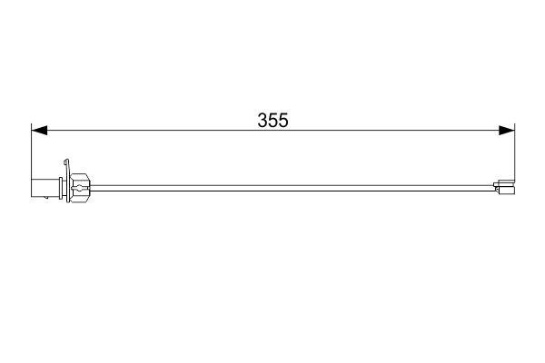 BOSCH Warnkontakt, Bremsbelagverschleiß