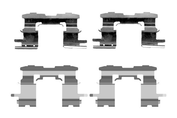 BOSCH Zubehörsatz, Scheibenbremsbelag