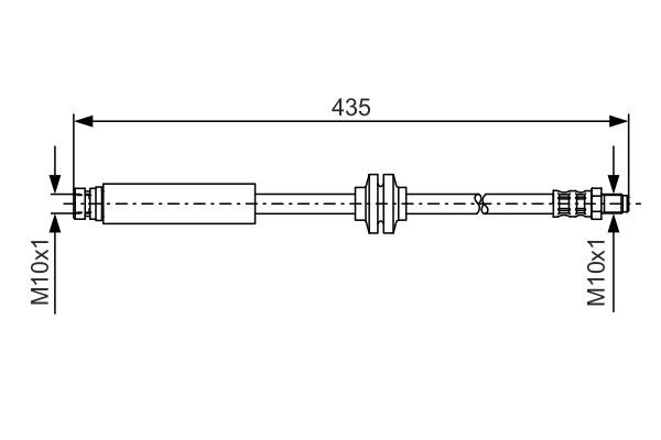 BOSCH Bremsschlauch