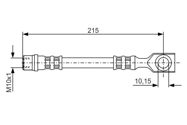 BOSCH Bremsschlauch