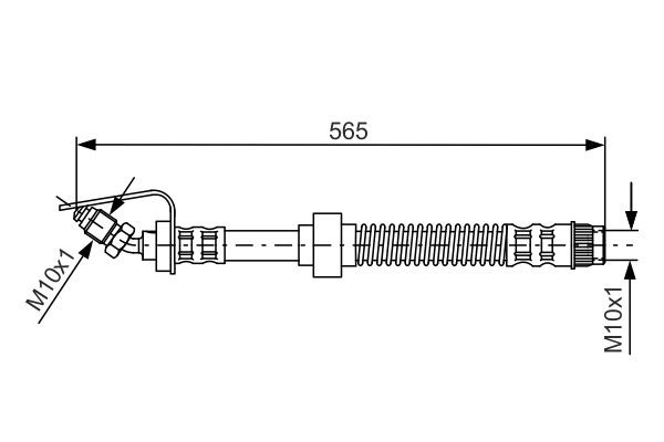 BOSCH Bremsschlauch