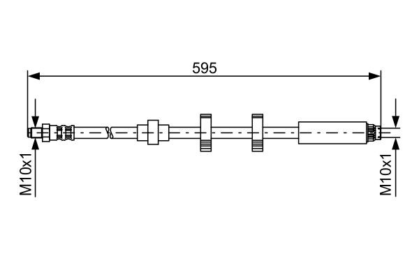 BOSCH Bremsschlauch