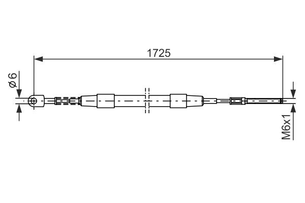 BOSCH Seilzug, Feststellbremse