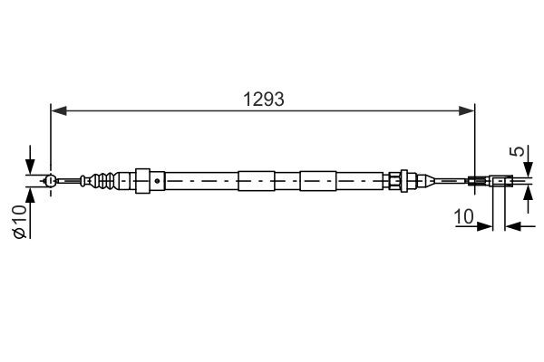 BOSCH Seilzug, Feststellbremse