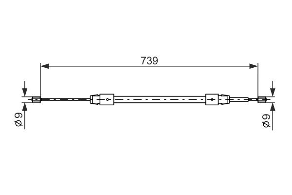 BOSCH Seilzug, Feststellbremse