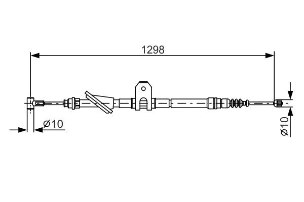 BOSCH Seilzug, Feststellbremse
