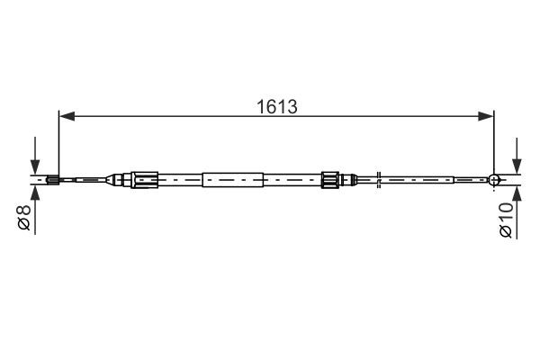 BOSCH Seilzug, Feststellbremse