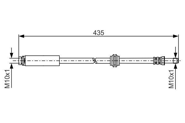 BOSCH Bremsschlauch